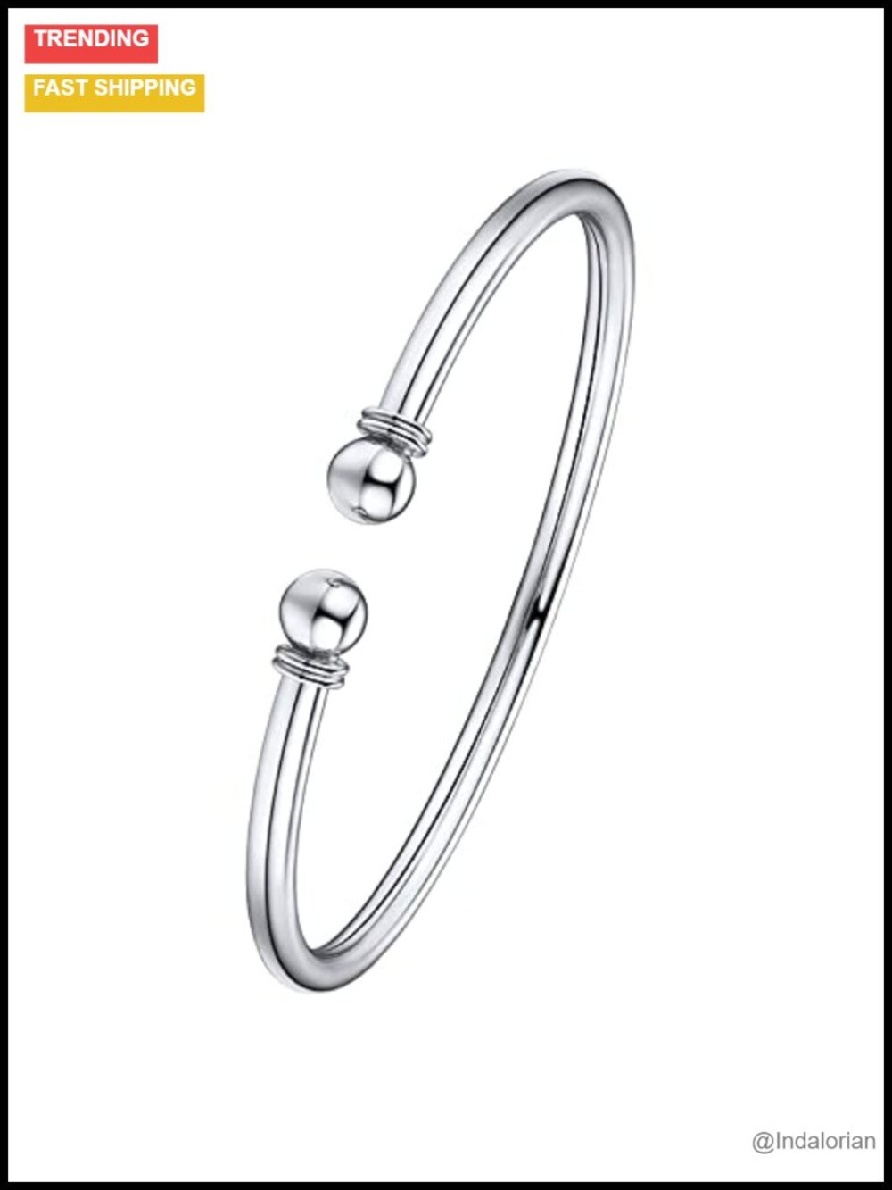Sterling Silver Cuff Bracelet Open Bangle Adjustable 925 Jewelry